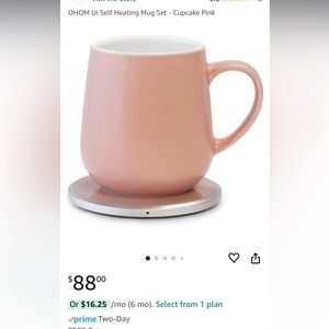 Brand new self heating mug set!